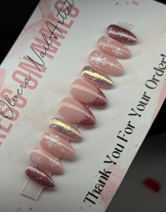 Frosted Rose luxe set